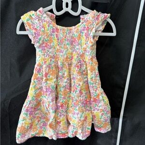 Floral Multicolor Kids Dress